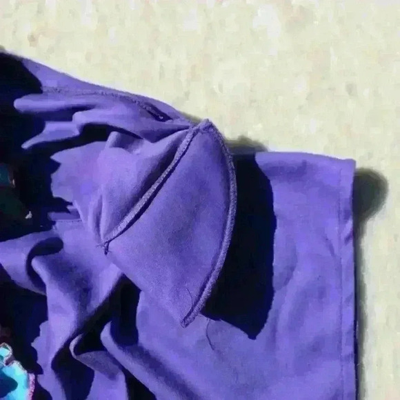 VINTAGE CALLANETICS 80s Confetti Shoulder Sweater Mini Dress Women Large - Picture 8 of 10